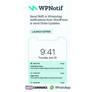 WPNotif: WordPress SMS & WhatsApp Message Notifications