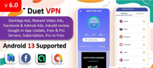 Duet Pro VPN App v6.0 - Secure VPN App & Fast VPN