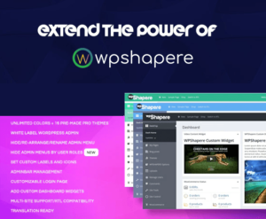 Wordpress Admin Theme - WPShapere