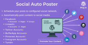 Social Auto Poster v5.3.1 - WordPress Plugin